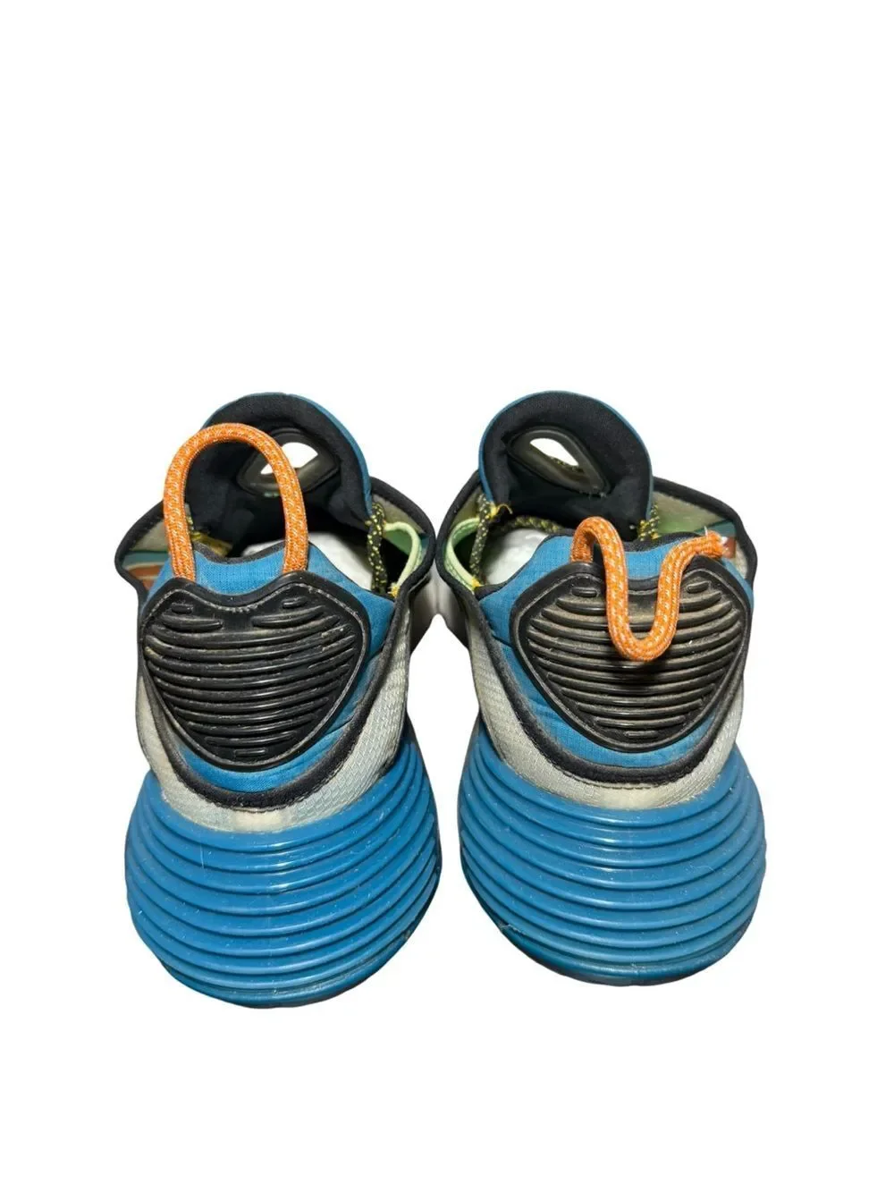 Nike Air men’s Blue & Orange Air Max-Style Sneaker size 12